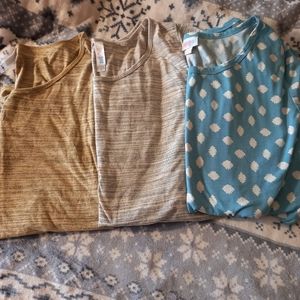 LulaRoe size 2x shirts